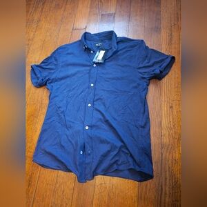 Navy Blue Men's Shirt by H&M